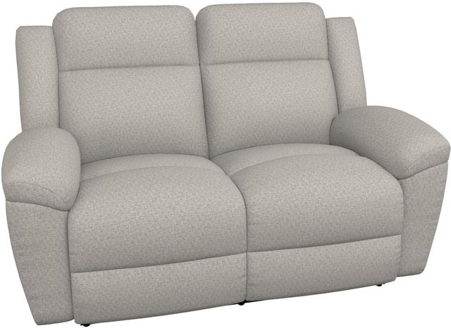 La-Z-Boy® Joel Stone Power Reclining Loveseat with Headrest-0