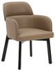 ACME Furniture Jamonica Beige/Black/Brown Arm Chair-0