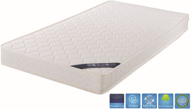 Brassex Inc. 6" Innerspring Twin Mattress in a Box-2