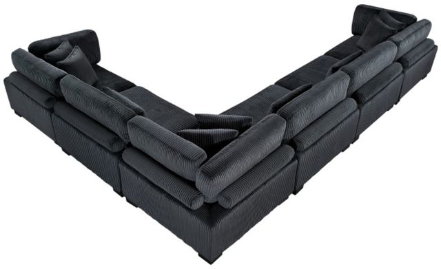Homelegance® Traverse 6-Piece Black Modular Sectional-3
