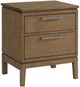 Whittier Wood® Furniture Bailey Nutmeg Nightstand-0