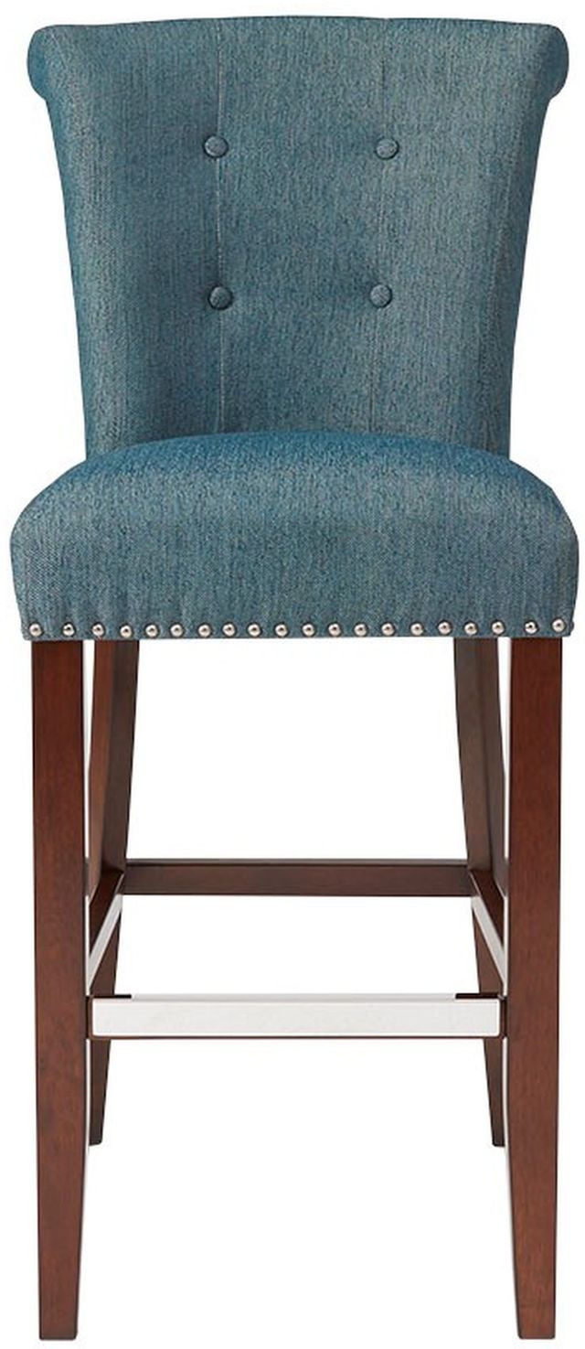 Olliix by Madison Park Blue Colfax 30-Inch Bar Stool-1