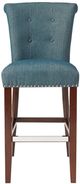 Olliix by Madison Park Blue Colfax 30-Inch Bar Stool-1