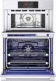 LG Studio 30" Printproof™ Stainless Steel Oven/Micro Combo Electric Wall Oven-1