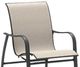 Homecrest™ Outdoor Living Customizable Holly Hill Aluminum/Fabric Outdoor Sling Low Back Dining Chair-1