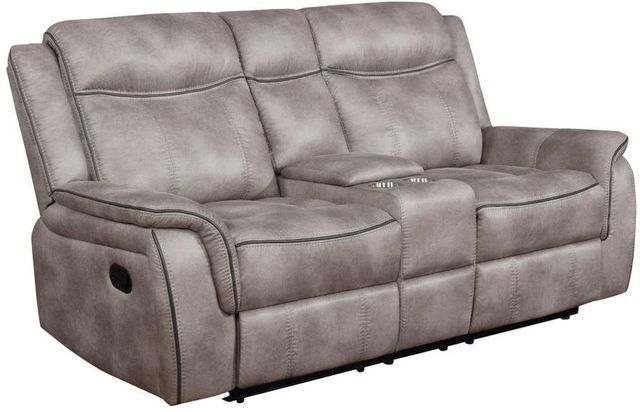 Coaster® Lawrence 2-Piece Taupe Reclining Living Room Set-2