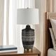 Renwil® Everren Ceniza Black Table Lamp-1