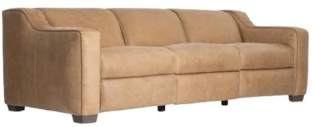 Bernhardt Flynn Bernhardt Living Brown Leather Power Reclining Sofa with Power Headrest-0