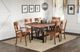 Urban Collections by Yutzy Woodworking Retreat Cherry Butterfly Trestle Dining Table with Seely Onyx Base-1