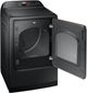 Samsung® 7550 Series 7.4 Cu. Ft. Brushed Black Electric Dryer-3