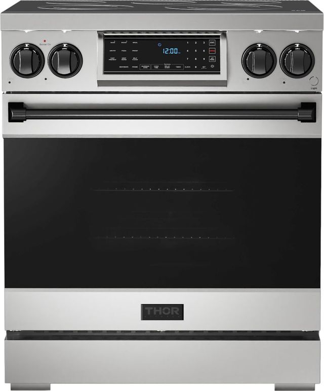 Thor Kitchen® Gordon Ramsay Series 30" Stainless Steel Pro Style Electric Range-0