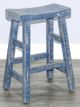 Sunny Designs™ Marina Ocean Blue 24" Saddle Seat Stool-0