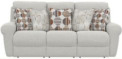 Catnapper® Kellen Ecru/Morocco Manual Lay Flat Reclining Sofa