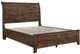 Mazin Furniture Jerrick Burnished Brown Eastern King Bed-2