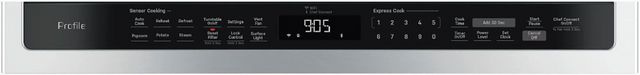 GE Profile™ 2.1 Cu. Ft. Stainless Steel Over The Range Microwave-1