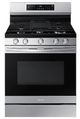 Samsung 30" Fingerprint Resistant Stainless Steel Freestanding Gas Range-1