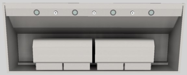 Vent-A-Hood® 60" Stainless Steel Wall Mounted Range Hood-3