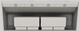 Vent-A-Hood® 60" Stainless Steel Wall Mounted Range Hood-3