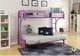 ACME Furniture Eclipse Purple Twin Over Full Futon Bunk Bed-4