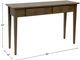 Boulder Creek Furniture Shaker Flagstone Sofa Table-2