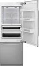 Bosch Benchmark® Series 30" 16.5 Cu. Ft. Stainless Steel Built-In Bottom Freezer Refrigerator with Softclose® Flat Hinge-1
