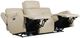 Hooker® Furniture MS Nelson Salvo Beige Power Reclining Sofa with Power Headrest and Lumbar-5
