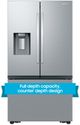 Samsung 36" 25.5 Cu. Ft. Fingerprint Resistant Stainless Steel Counter Depth French Door Refrigerator-1
