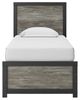Signature Design by Ashley® Broachmyn Black/Gray Twin Panel Bed-2