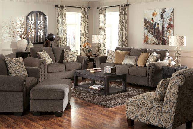 Benchcraft® Emelen Alloy Chair and a Half-2