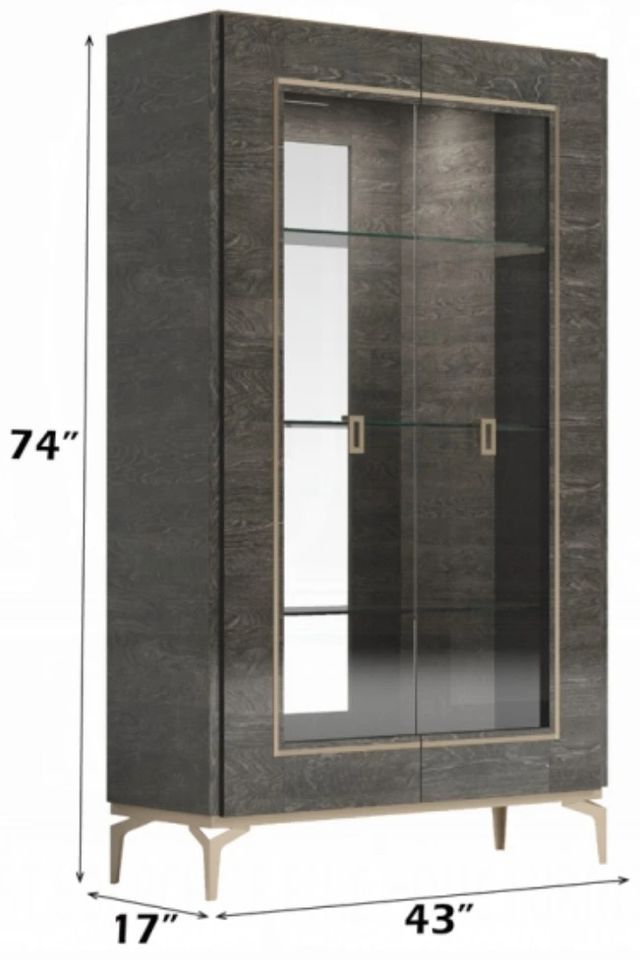 ACME Furniture Venezia Gray Wine Cabinet-2