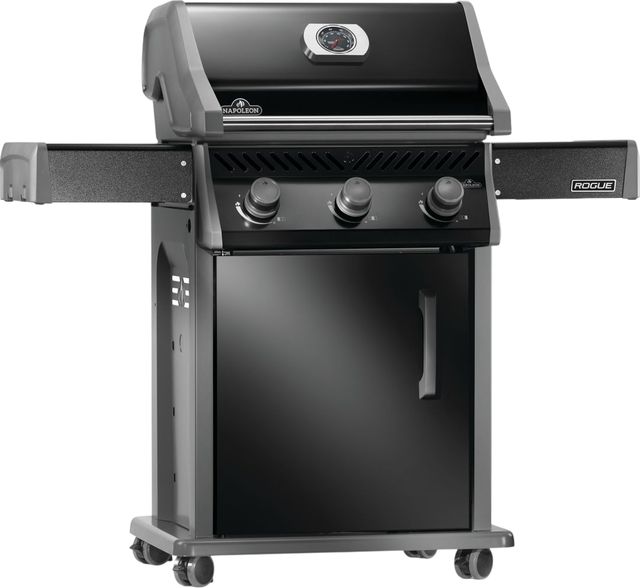 Napoleon Rogue® 425 3-Burner Black Freestanding Natural Gas Grill-4