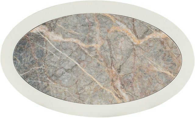 Hooker® Furniture Serenity Wavecrest Shell Oval Nightstand-3