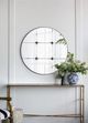 A & B Home Black 36" Wall Mirror-4