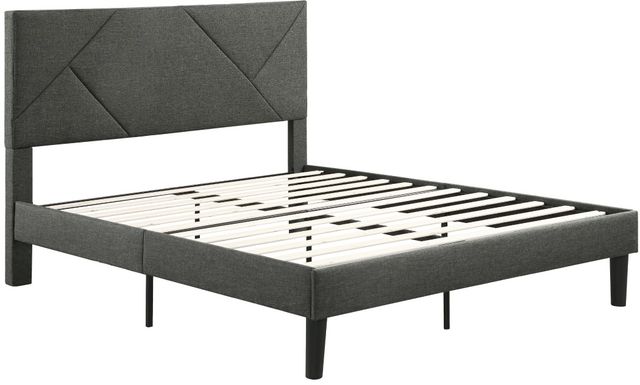Homelegance Raina Gray Platform Bed-2