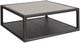 Universal Explore Home™ Coalesce Halen Gray Cocktail Table with Ravenwood Base-0