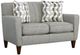 Flexsteel® Digby Gray Loveseat-0