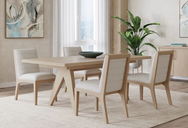 Modus Furniture Sumire Ginger Rectangular Extension Dining Table-1
