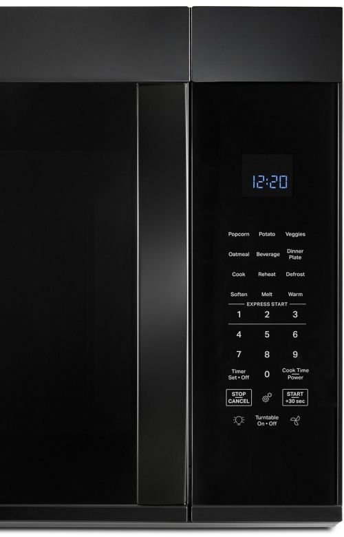 Whirlpool® 1.9 Cu. Ft. Black Over the Range Microwave-4