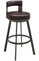 Armen Living Flynn Chocolate/Java 26'' Barstool-0