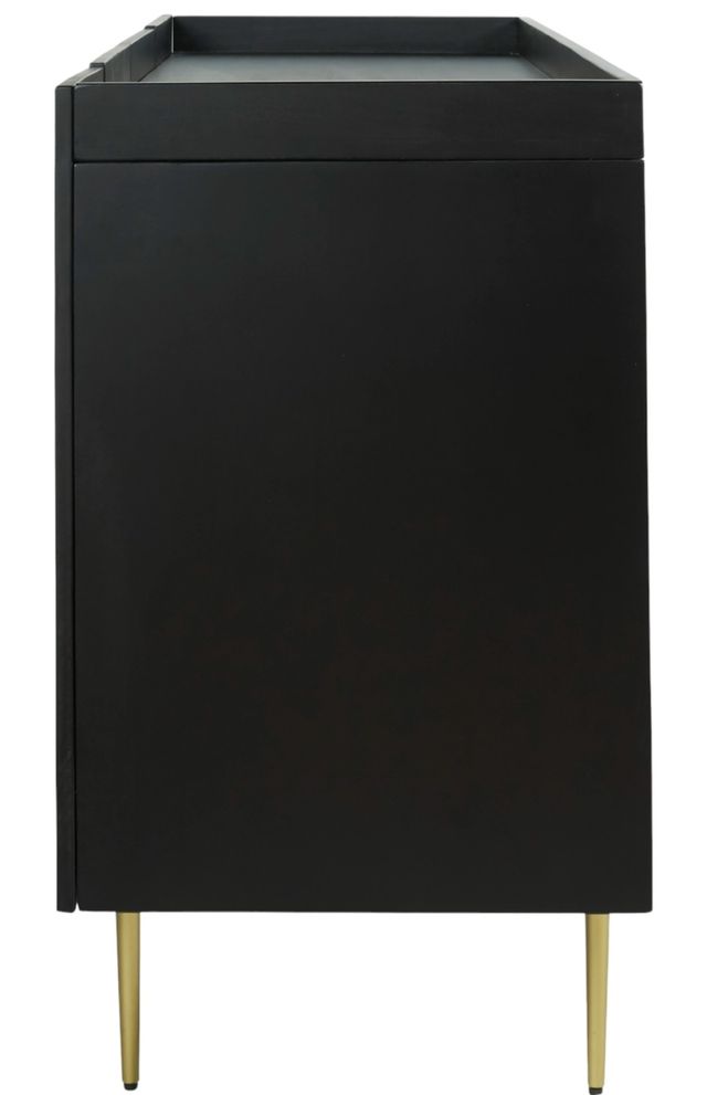 Signature Design by Ashley® Brentburn Black/Gold Accent Cabinet-4
