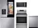 LG 4 Piece PrintProof™ Stainless Steel Kitchen Package-0