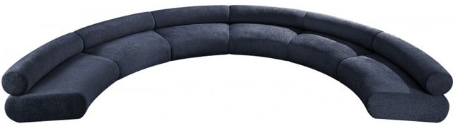 Meridian Furniture Bale 6-Piece Navy Sectional-1