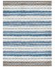 A & B Home Blue/White 2.5'x4' Rug-1