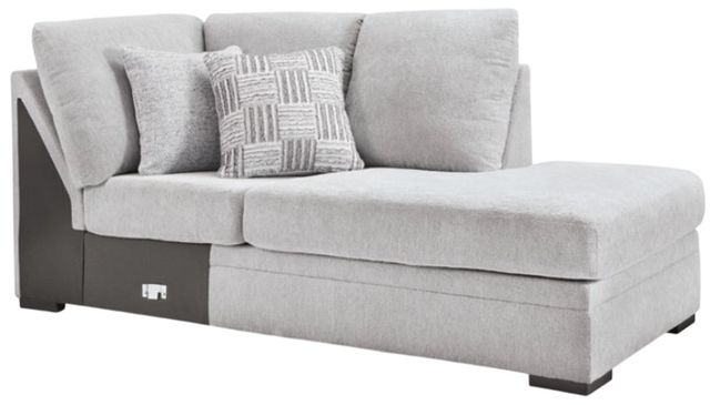 Benchcraft® Gabyleigh 2-Piece Nickel Left-Arm Facing Sectional and Chaise-2