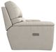 La-Z-Boy® Ava Ivory Power Reclining Loveseat with Console and Headrest-2