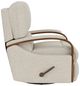 Flexsteel® Woodlawn White Vanilla Swivel Gliding Recliner-2