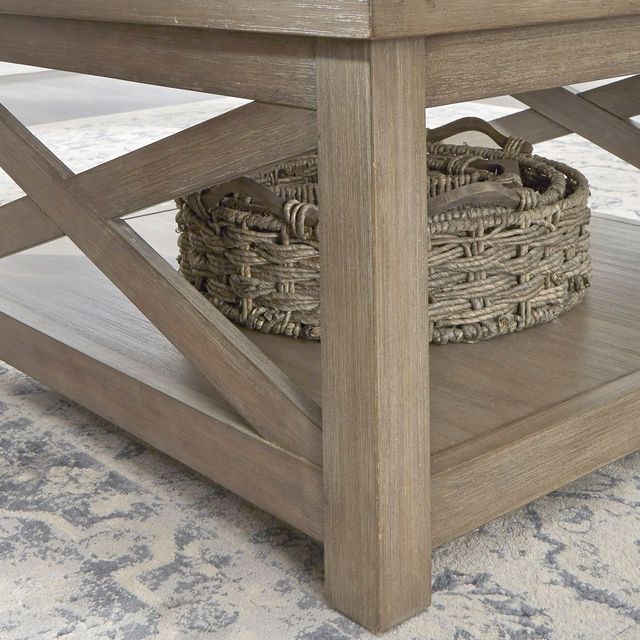 homestyles® Mountain Lodge Gray Coffee Table-4