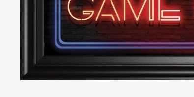 Classy Art Game Room Neon Sign by Mollie B Wall Art-1