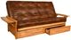 Kodiak Furniture Phoenix Oregon Trail Saddle/Butternut Queen Storage Futon with Mattress-0