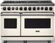Viking® 7 Series 48'' Pure White Sealed Burner Pro Style Dual Fuel Range-0